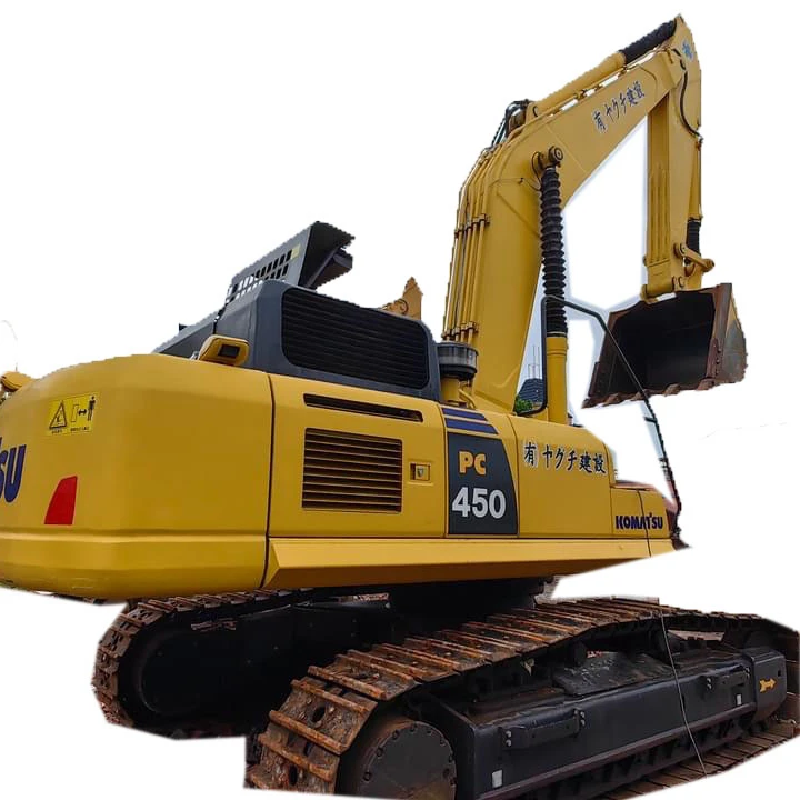 2022 тяжелый гусеничный экскаватор Komatsu PC450 45-тонная Подержанная машина Honda подшипник двигателя PLC Шестеренчатый насоса в комплекте