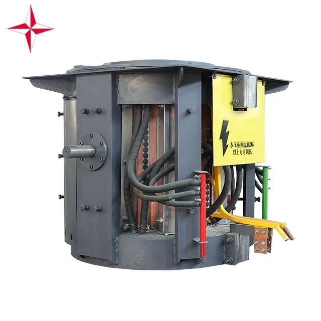 SHENGUANG Overseas Installation 0.6t 1.6t Steel Melting Iron Industrial Foundry Machine Stainless Steel Melting Induction Furnac