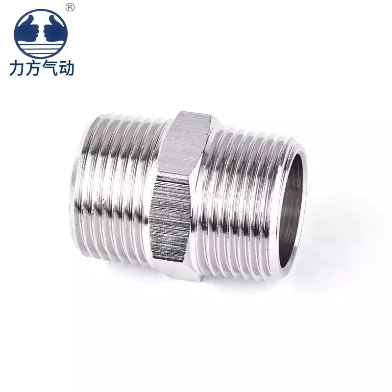 YL1/8 joint YL1/4/YL3/8/YL/1/2/YL3/4 stainless steel straight through external tooth pipe joint