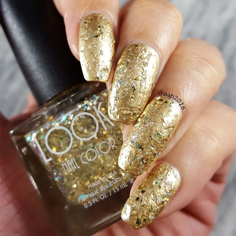 Best factory price of 86&89 # gold leaf sheet flakes for DIY nail mirror frame, metal crafts, painting decoration gold powder