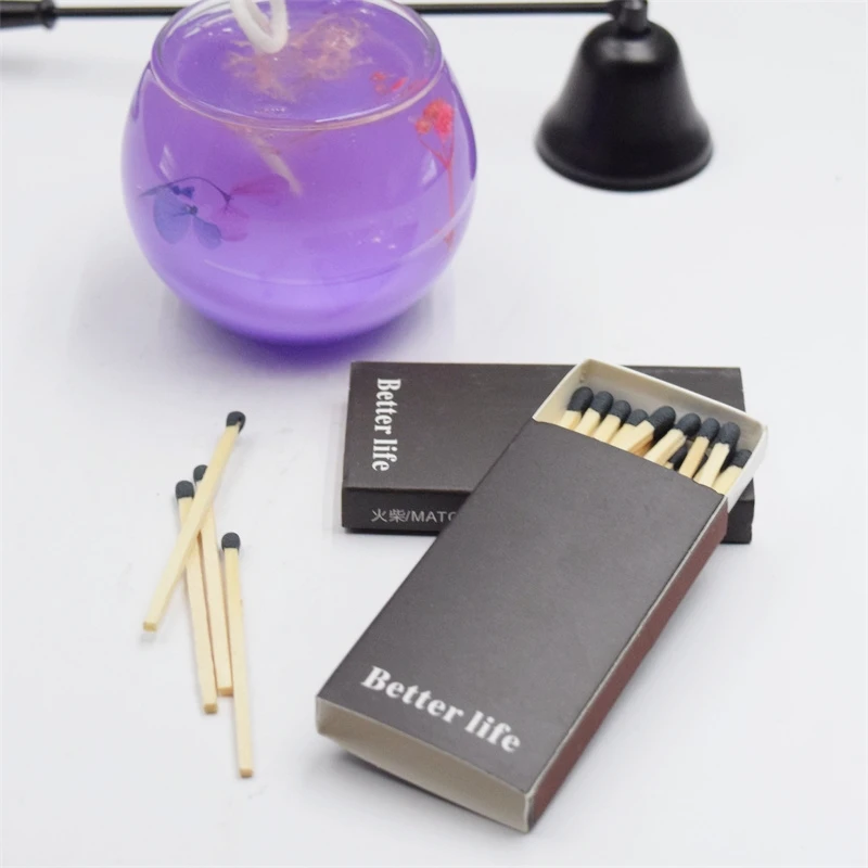 Colored Safety Cigars Cigarettes Matches Customized Color And Length Of Bulk Matches Household Promotions Hotel Matches