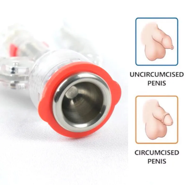 QIANJING Medical Instruments Surgical clamps circumcision with plasticbell ring