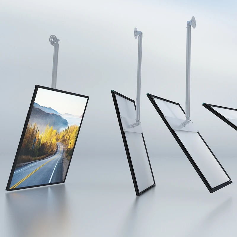 A1 Picture Insertion Slim LED Light Box Suspension hanging Menu light box For Restaurant advertising Display