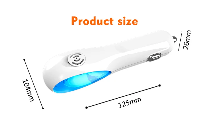 High Quality Factory Price portable car air purifier for car ionizer