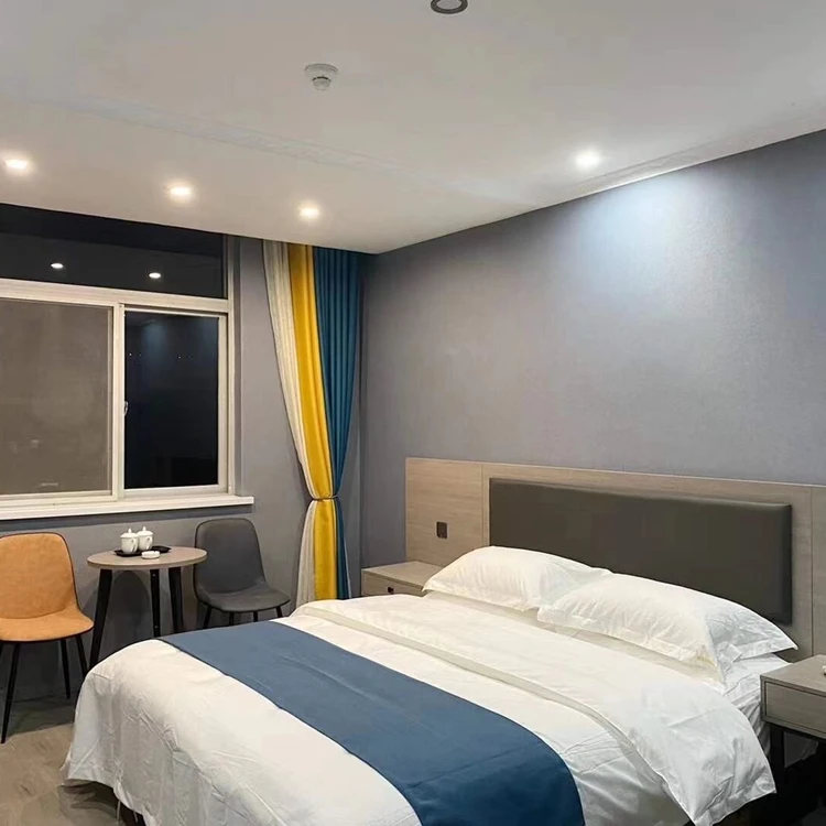 Современная мебель для спальни 3 звезды спальня отеля размер Queen гостевых комнат меламиновая