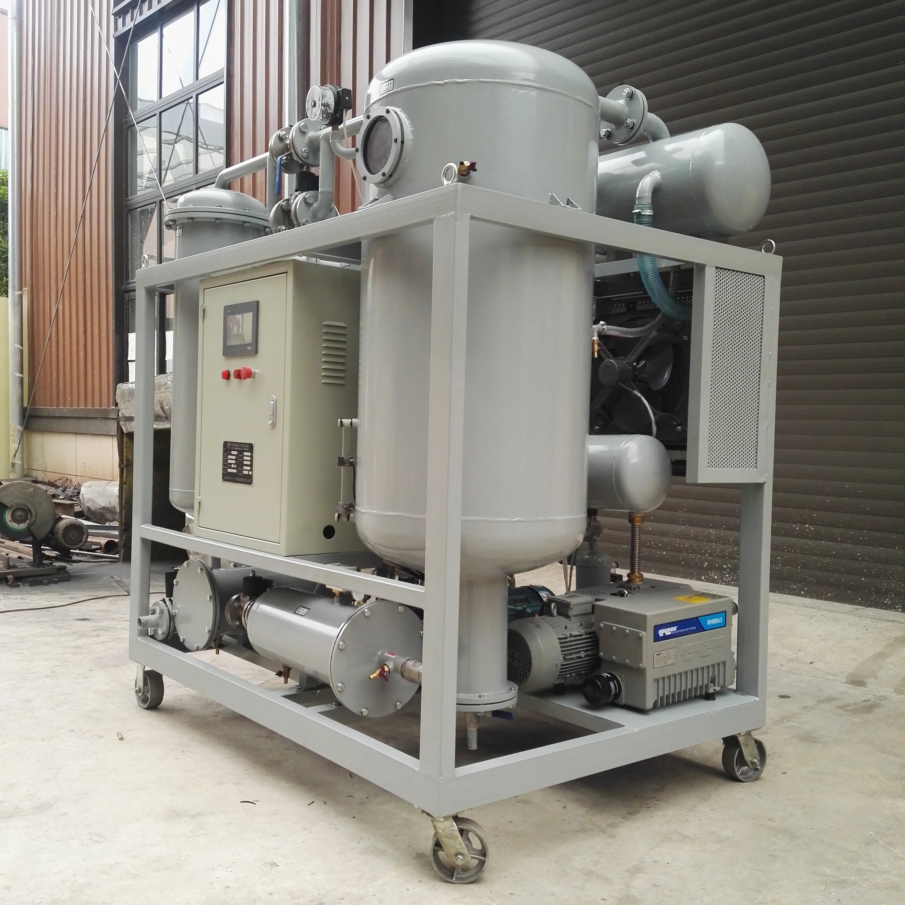 High Viscosity Gear oil Purifier Turbine Oil Coalescing Separating Filter Purification Machine