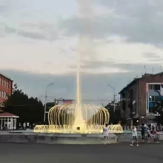 Good Price Armenia Project Water Feature Dancing Fountain Design Outdoor Water Fountains Garden