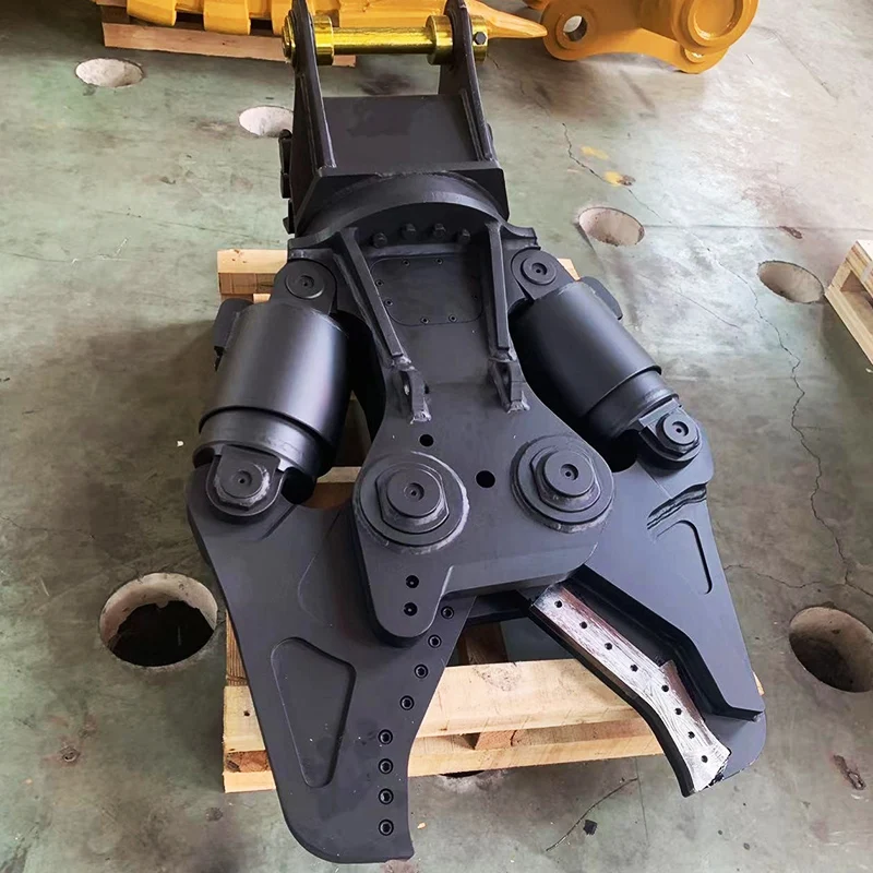 Chinese Professional High Strength Hydraulic Wood Shears Hydraulic Alligator Shear Winch For Metal Sheet