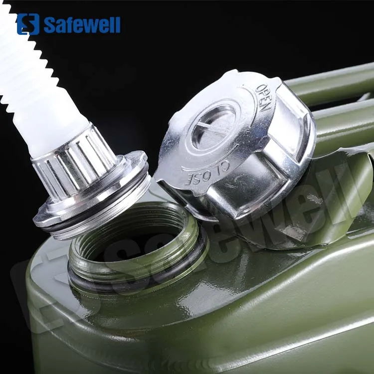 Safewell 25 liter 30l 50l collapsible palm oil in Yellow chafing fuel measuring Jerry can 60l 30l