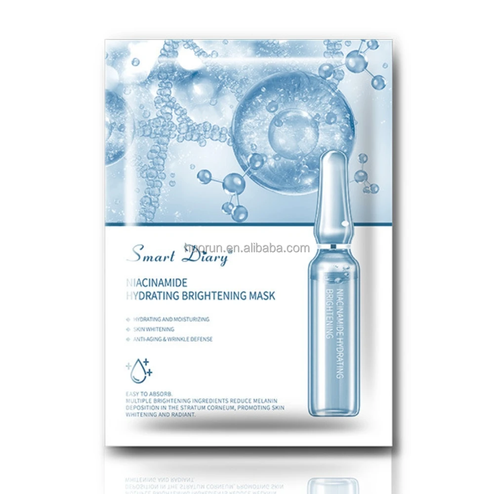 Brand New Sheet Beauty Wholesale Hyaluronic Acid Natural Brightening Face Mask