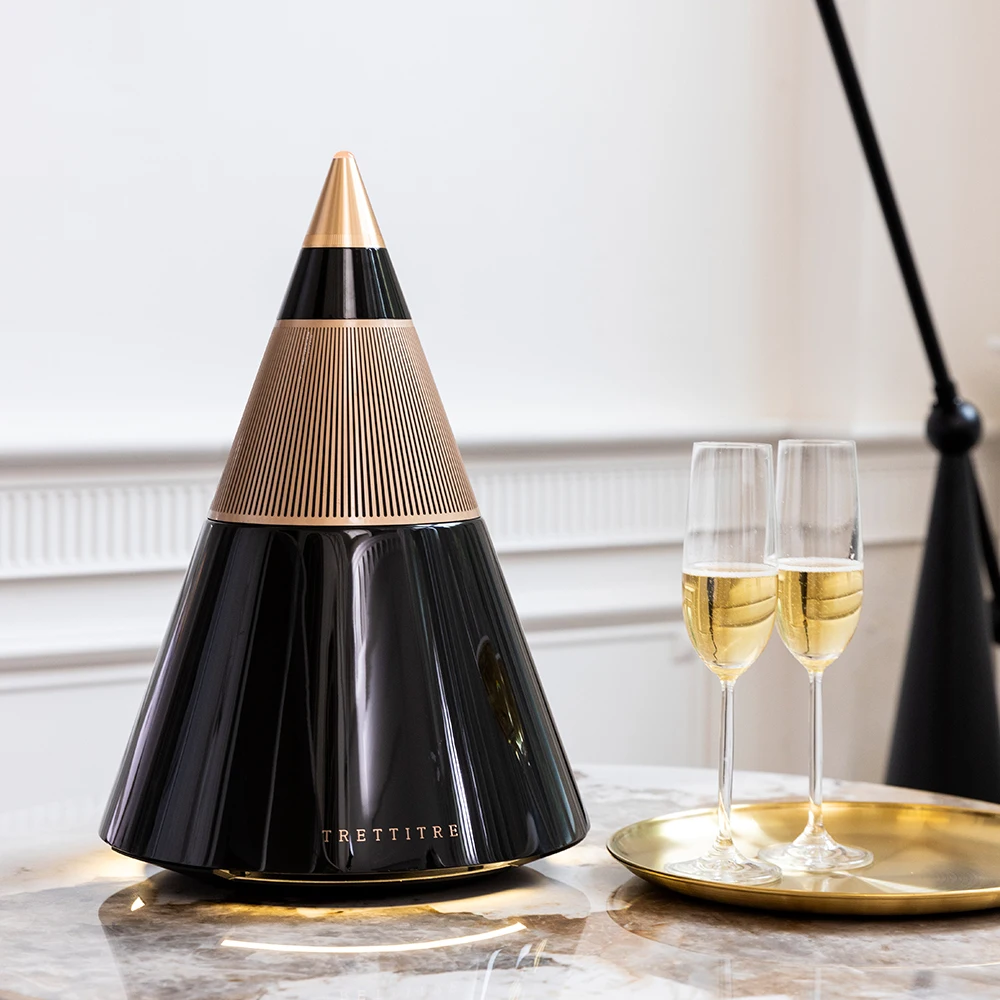 Деревянный Громкоговоритель trettitle для пианино в стиле ретро с шипами, трехсторонний HiFi беспроводной динамик для вечеринок, детей