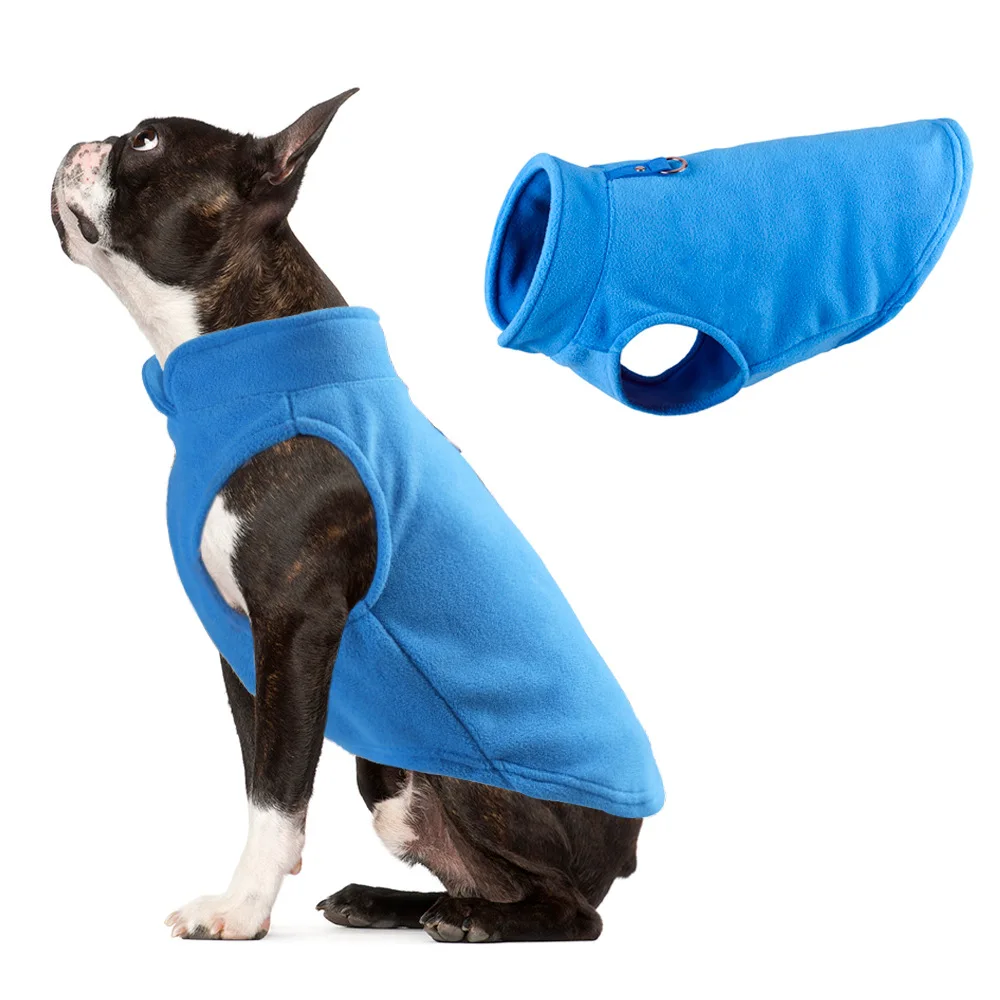 Hot Sale Dog Clothes Fall Winter Thickened Luxury Dog Sweater Hoodie Fleece Multicolor Pet Vest Apparel