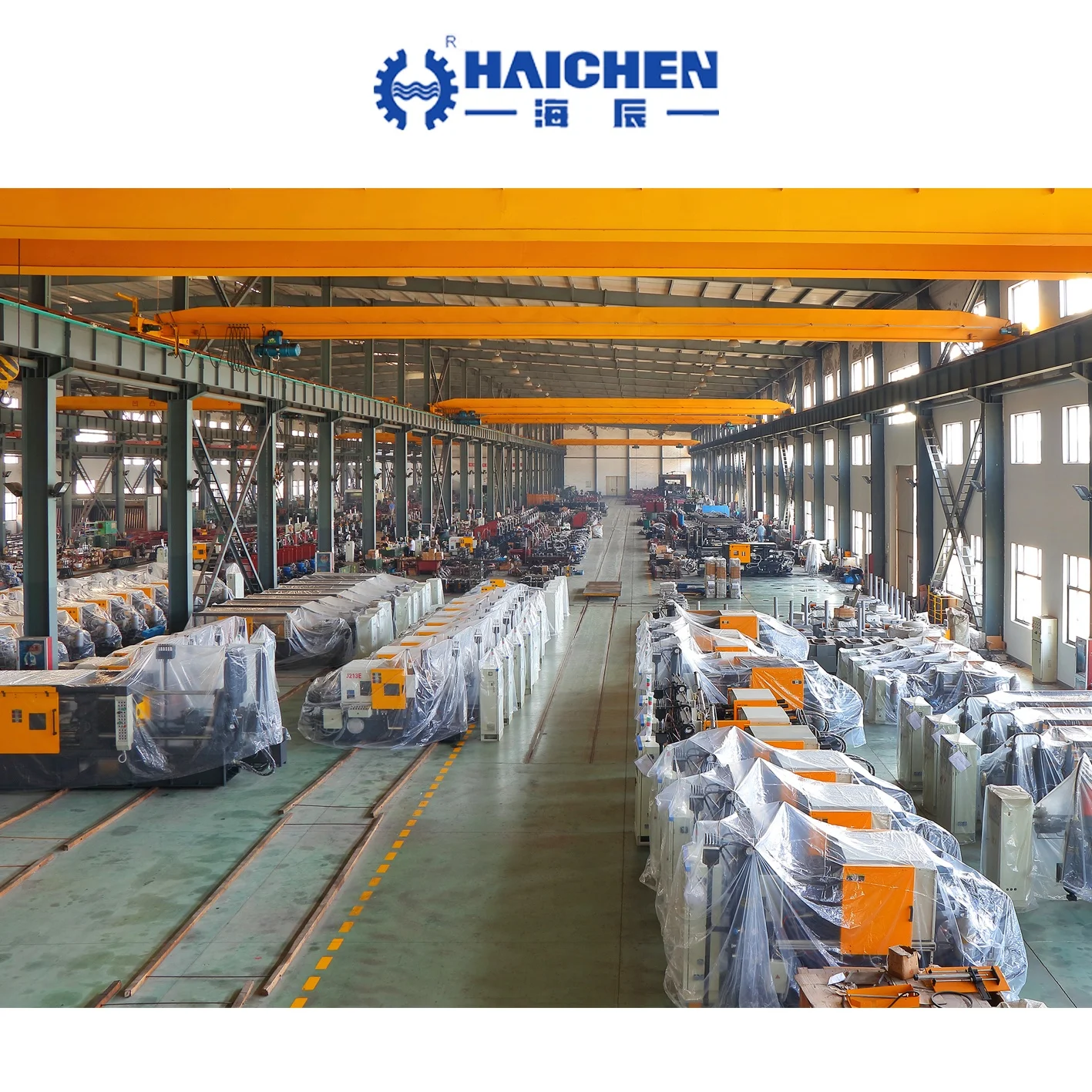 New design Haichen full automatic 68ton hot chamber  die casting machine