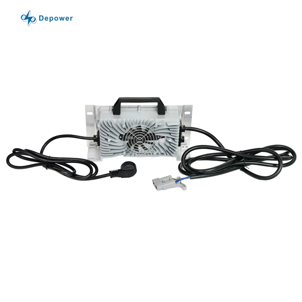 Depower New Design 48V 54V 57.6V 54.6V 520 Amp Club Car CROWS FOOT 48 Volt Golf Cart Battery Charger