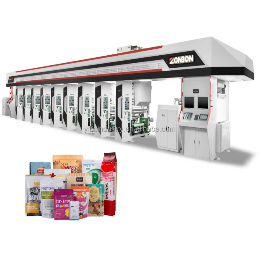 High Speed China Top six Colors Ordinar Rotogravure printing machine / Rotogravure Printing Machine Gravure Press YAD-A1-41000