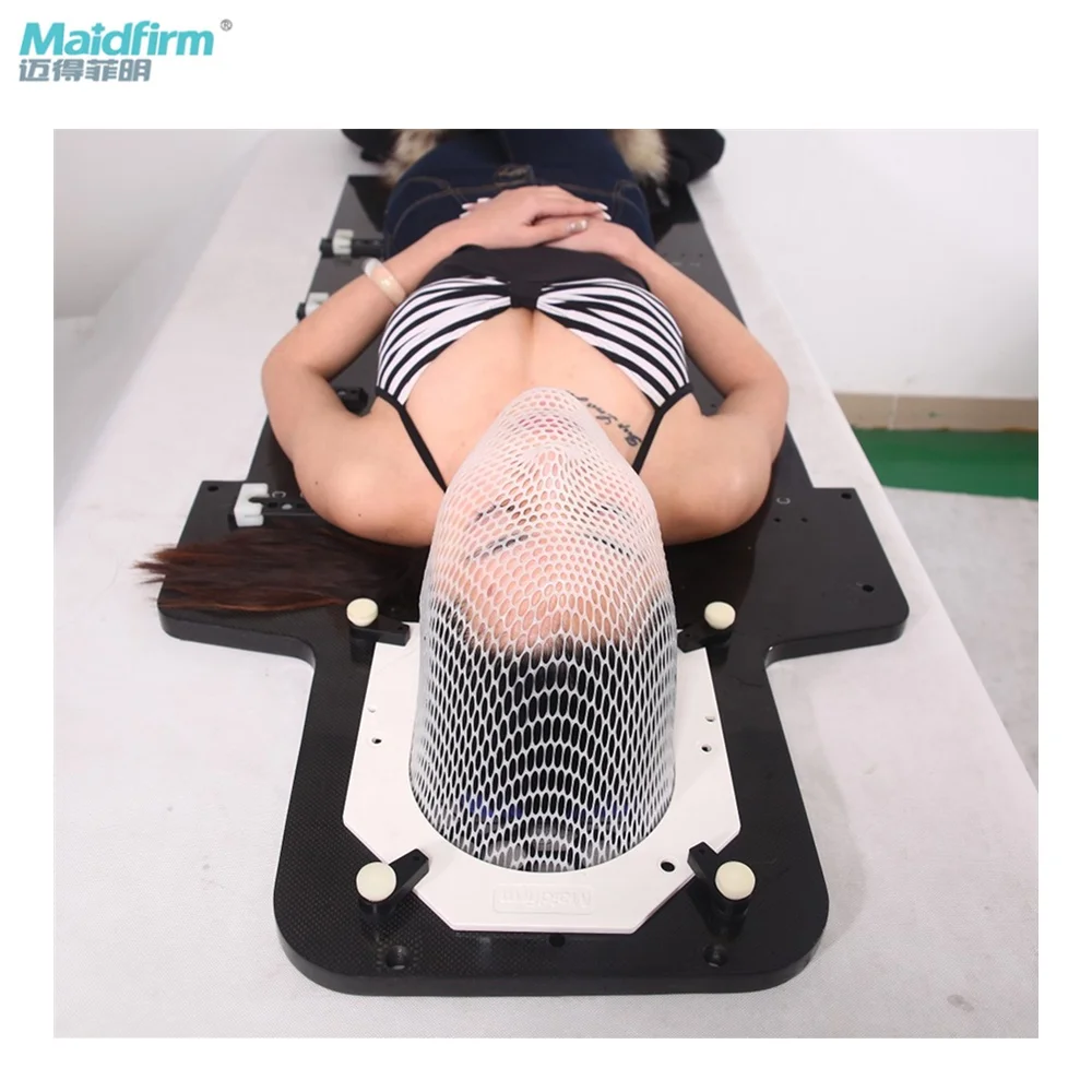 U-Shape Head blue Radiotherapy Thermoplastic Immobilization Mask with ISO/CE