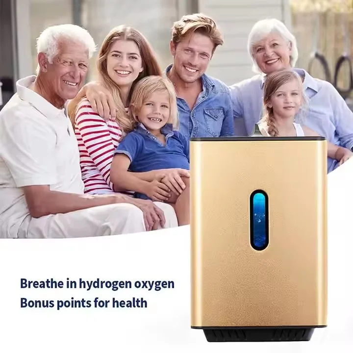 Mini Portable Molecular H2 O2 Gas Inhaler Hydrogen OXygen Inhalation Machine PEM SPE Generator 150ml 225ml