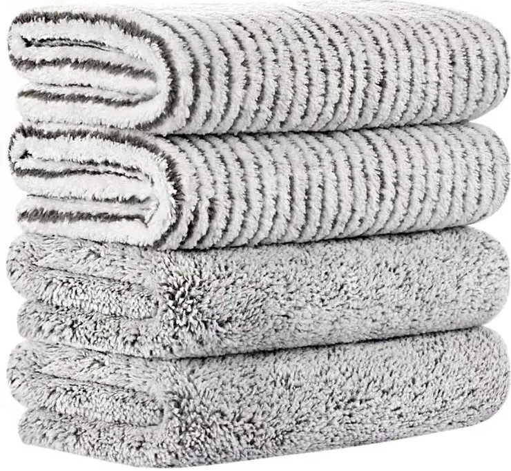 Reusable Face Wash Cloth Microfiber Bamboo Carbon Towel Reusable Face Wash Cloth