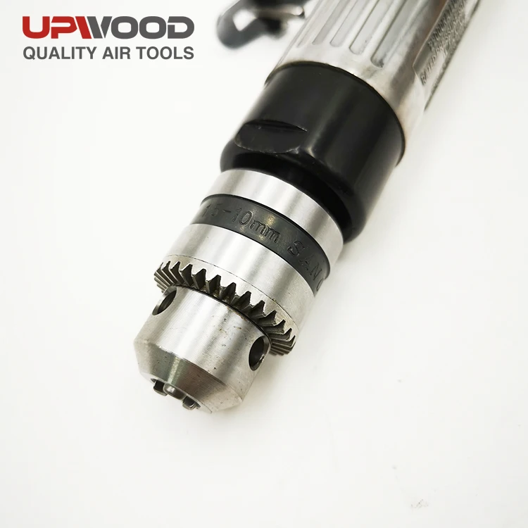 UW-D301 high quality 3/8' straight pneumatic air hand drill, speed regulating key chuck  air drill
