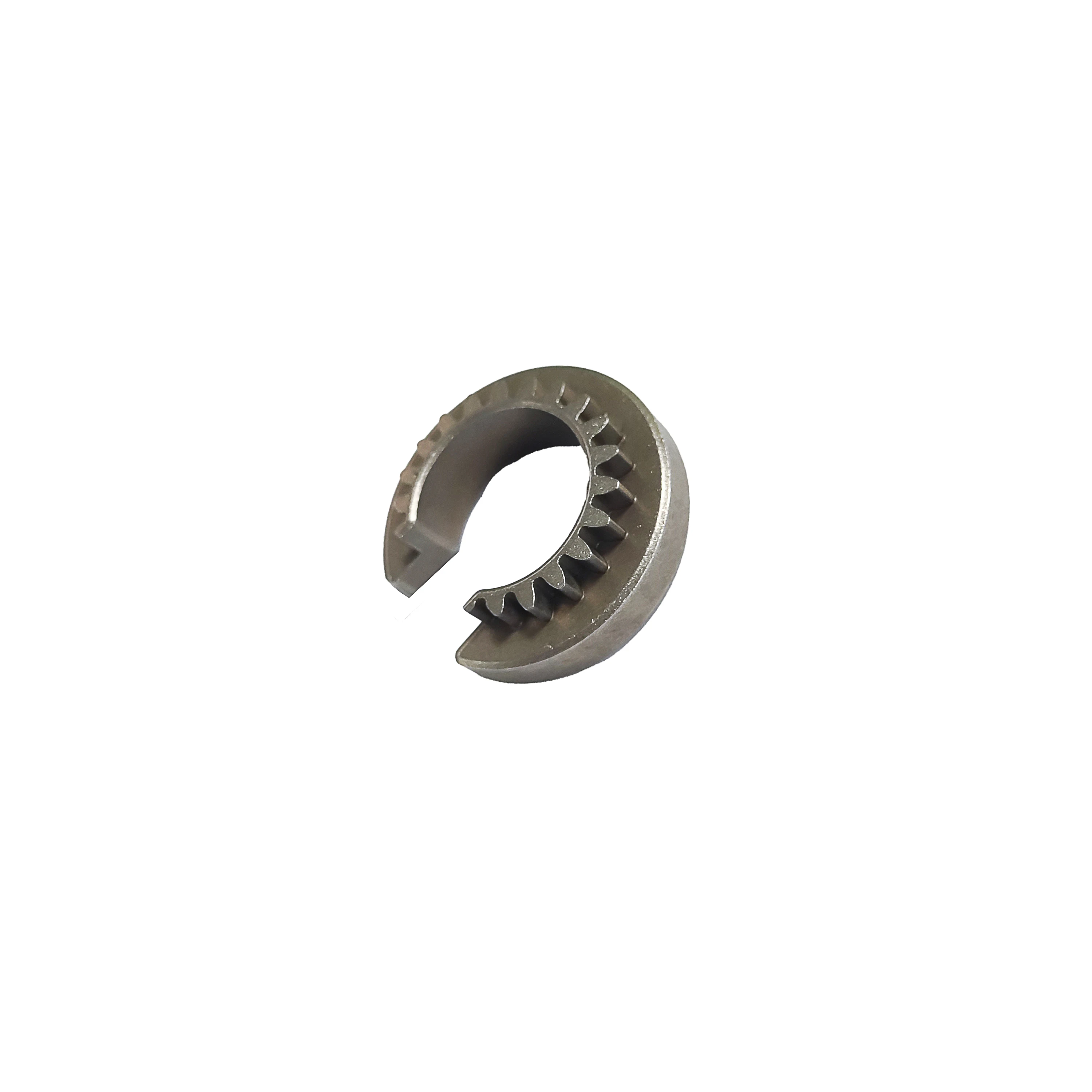 PM Factory price direct sales of brass gear ring horseshoe half ring powder metallurgy gears
