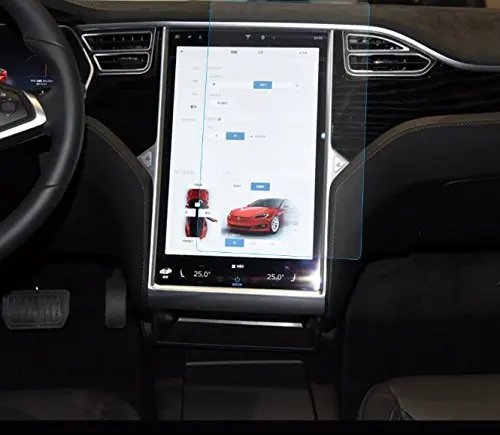 Защитная пленка для экрана Tesla model 3 в других интерьерных аксессуарах, стеклянная Защитная крышка для экрана