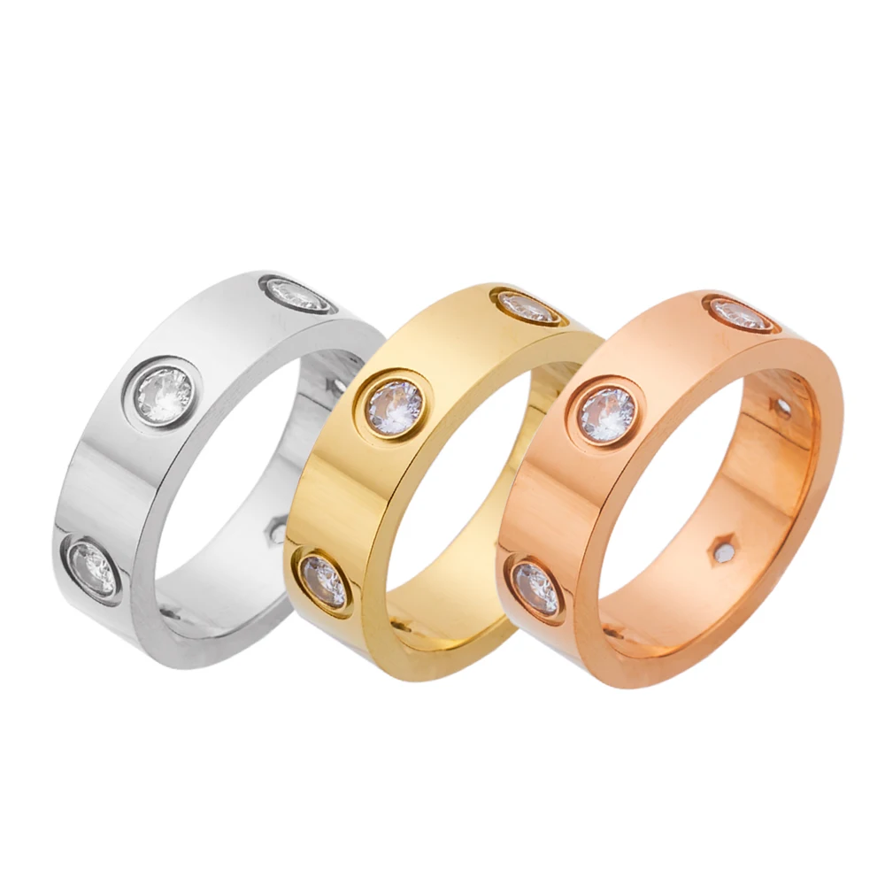 XIXI Bague Acier Inoxydable Nouveau Bijuterias Bridal Super September Bisuteria Western Sieraden Custom Fashion Jewelry Rings