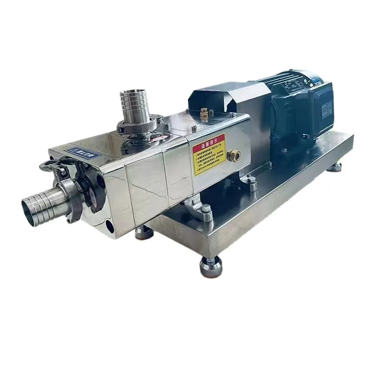 High viscosity twins screw pump 304/316l stainless steel double screw pump for chocolate honey
