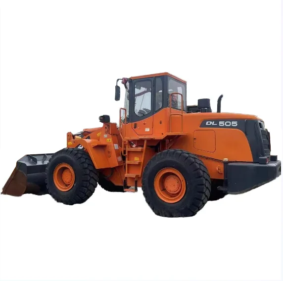 Оригинальный мощный двигатель 90% новый DOOSAN DL505 погрузчик дешевая цена Горячая Распродажа хорошее состояние Высокое качество Прочный dx75 150 60
