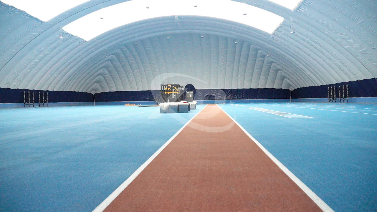 2024 HOT SALE !! PVDF/PVC membrane stadium industrial style stadium air dome Tent for Sale