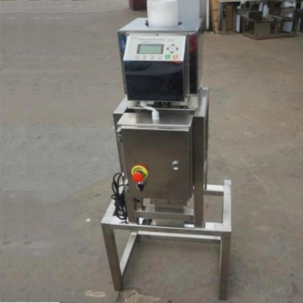 Gravity fall Food Processing Metal Detector for Dressed squid Crab stick Cornstarch