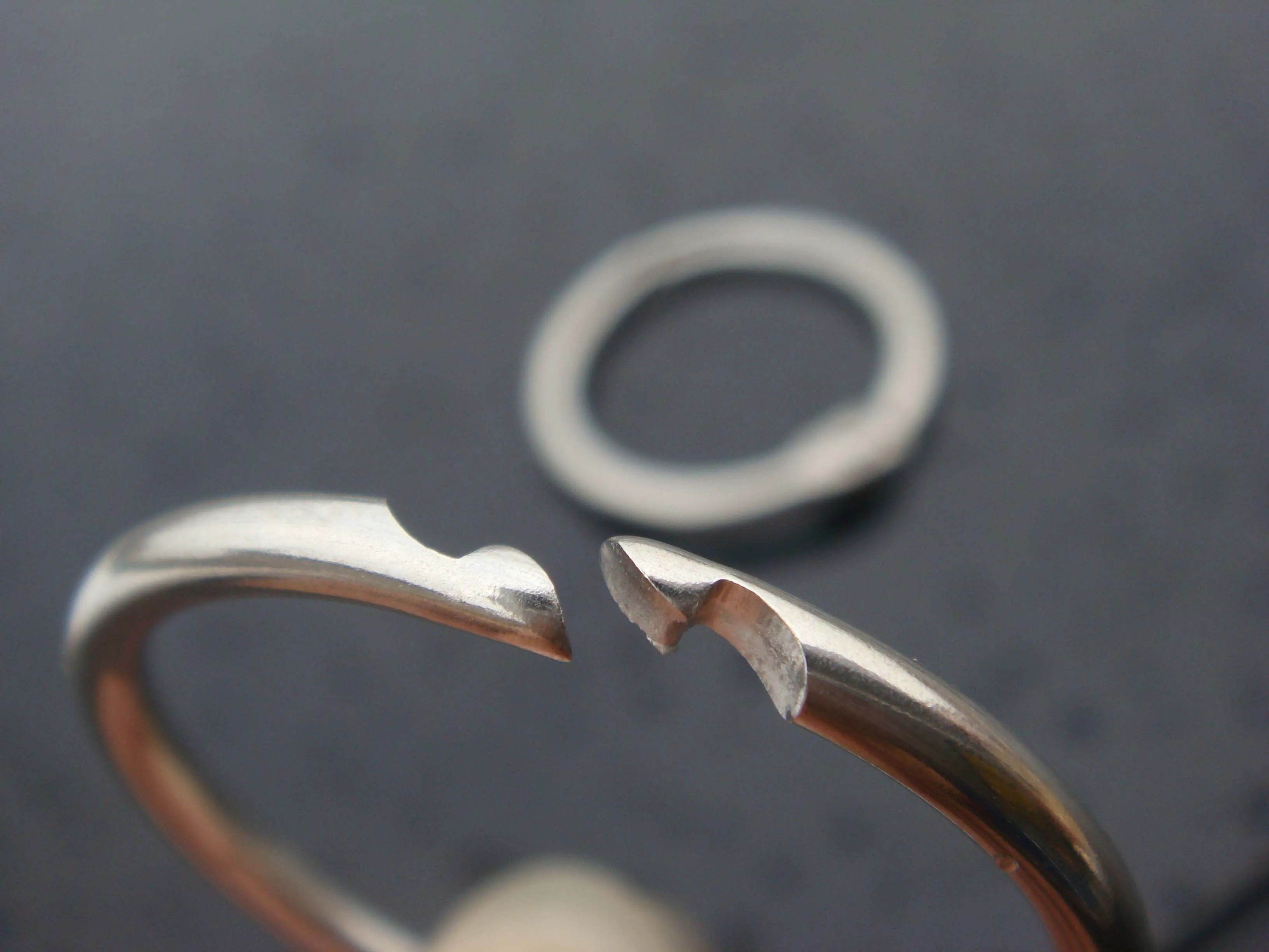 SS304 Key rings 25mm rustless hanging clip book ring