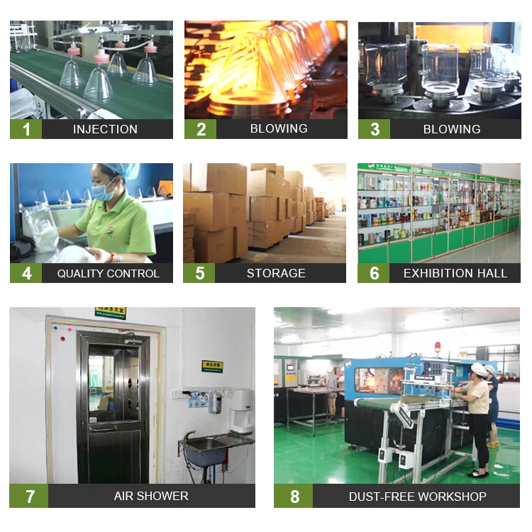 
Factory manufacture 250ml 350ml 500ml transparent pet plastic soda drink cans for beverage 