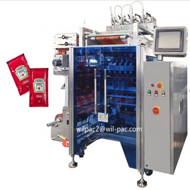 seasoning  Packing machinery chilli sauce bag packaging machine high speed liquid packing machine