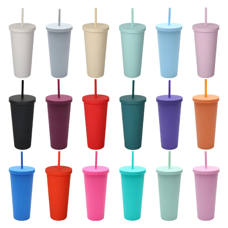 Factory Wholesale BPA Free Plastic Travel Cup Reusable Coffee Cup Promotional Drinking Cup of Marketing Material