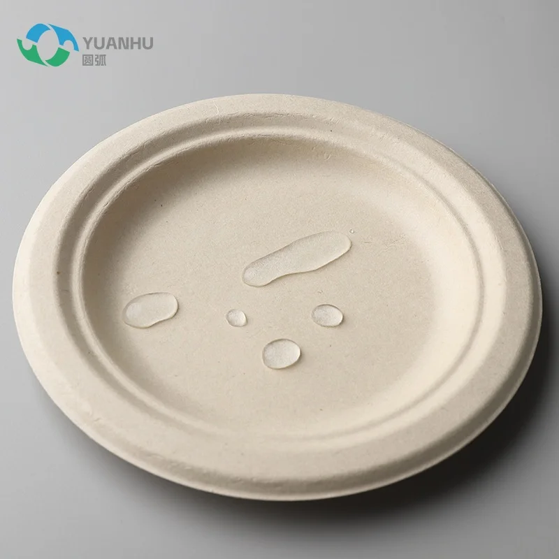 Bio Degradable Bagasse Plates Disposable Paper Plates dinner plates