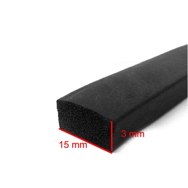 edge protection rubber seal strip waterproof EPDM foam rubber seal joint weatherstrip
