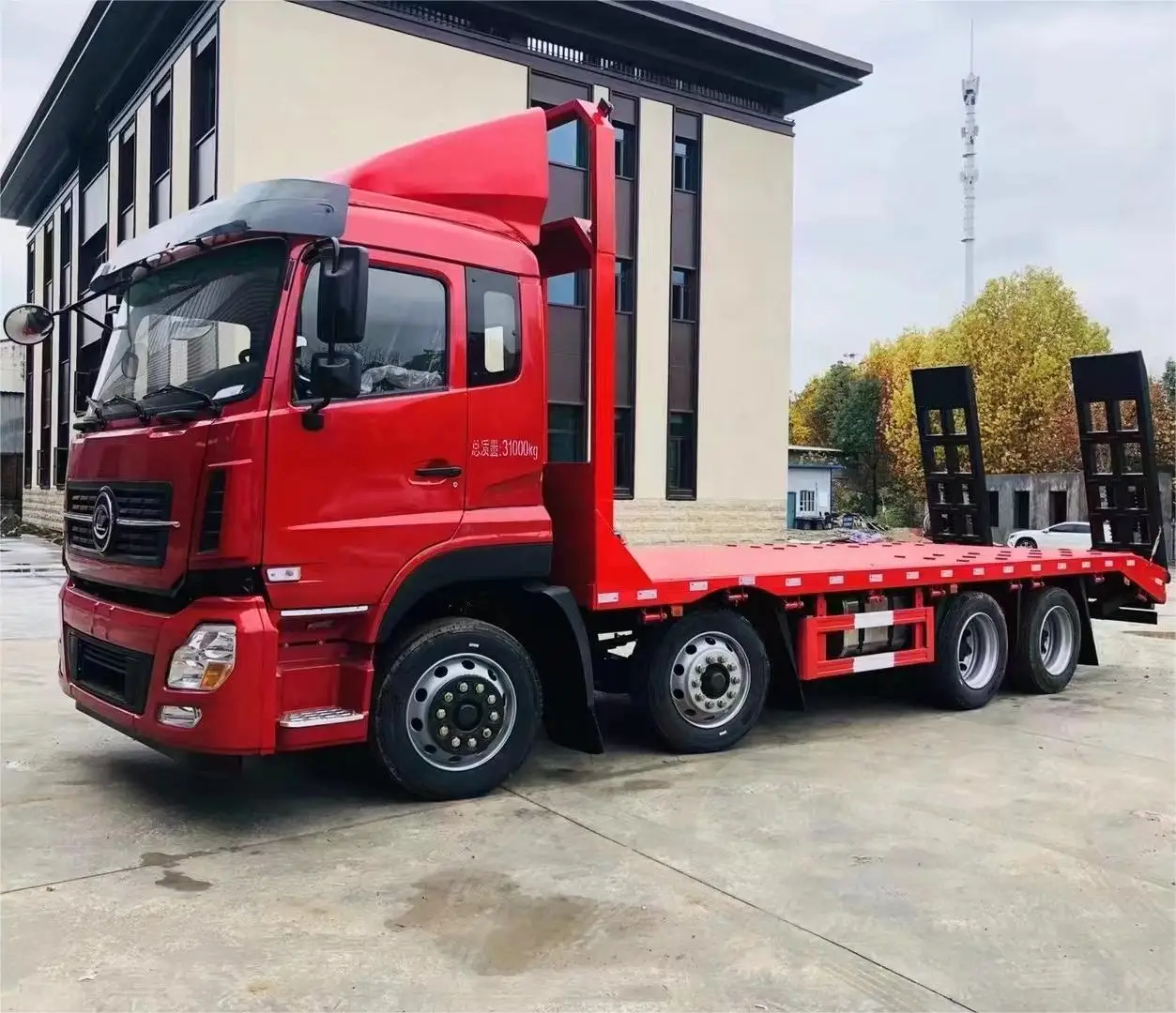 Dongfeng CLW 8*4 25ton 35ton 400hp эвакуатор Бортовой Грузовой грузовик