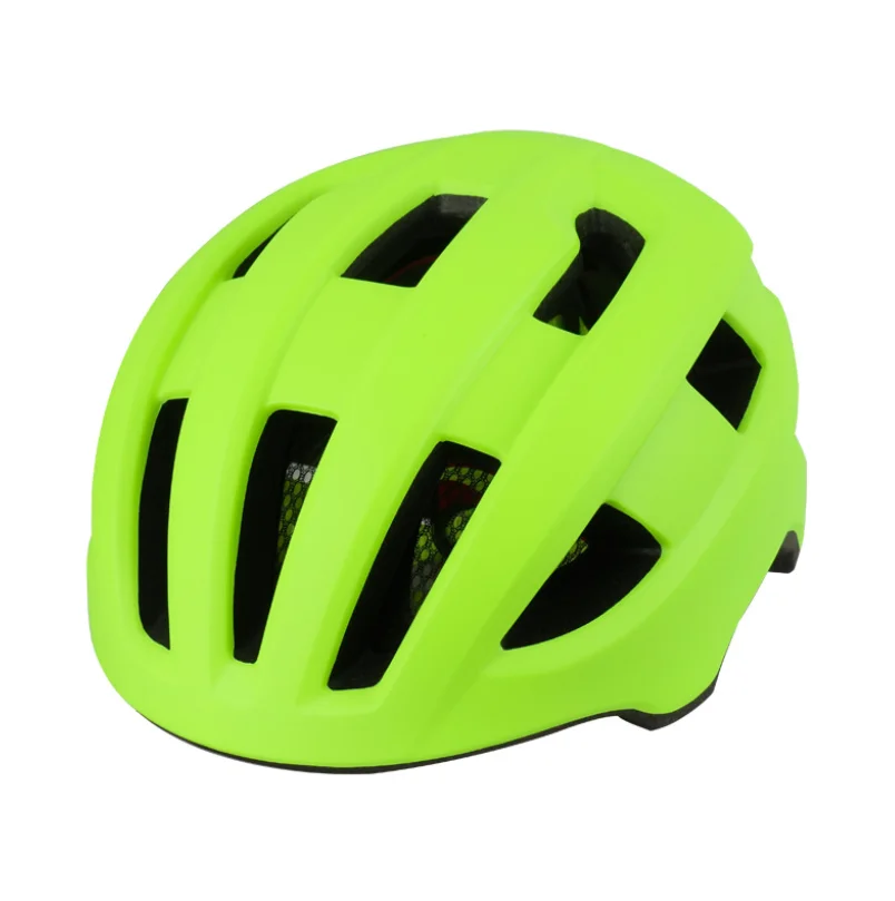 CE certificate New sport anti-impact EPS PC Ultralight in-mold Road-bike oval safety riding helmet for  adult