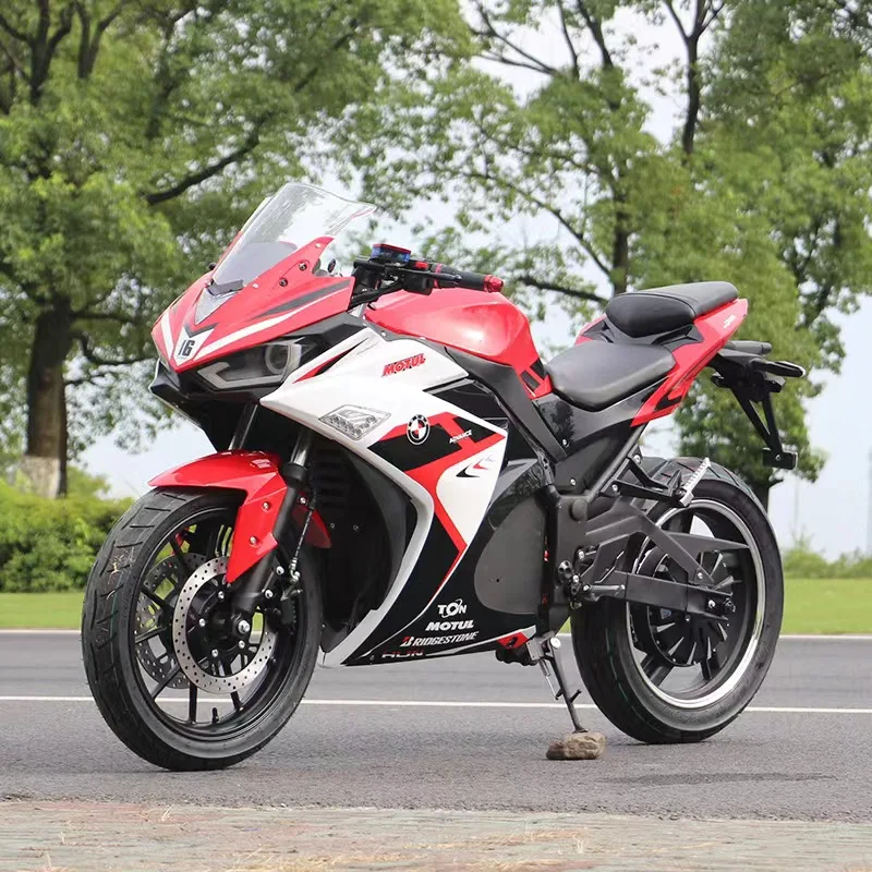 Powerful electric motorcycle long range racing motorbike electric adult off-road faster electric motorcycle scooter