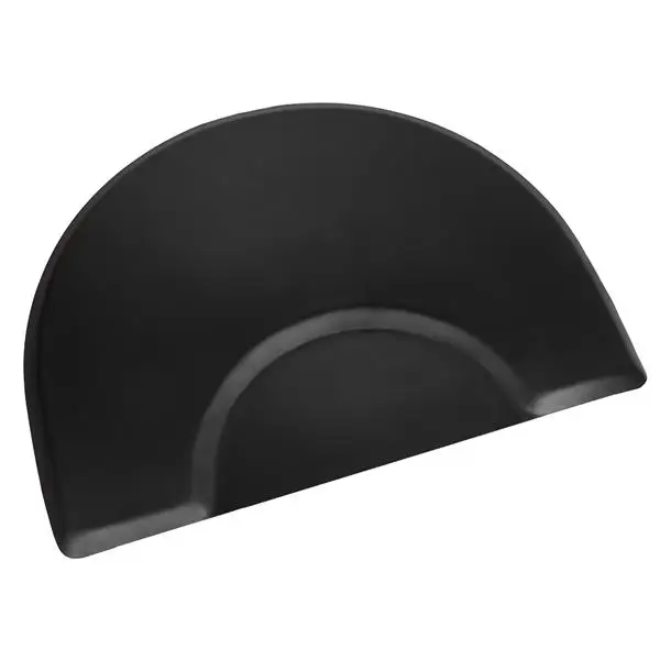 Semicircle Anti-fatigue comfortable and durable salon mat under Styling Chair for barber shop