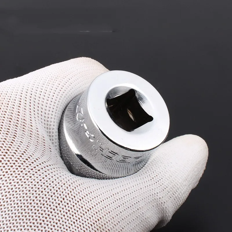 CR-V 8-32mm 1/2' Mirror Hexagon Socket Wrench Internal Hollow Threaded Wrench Socket