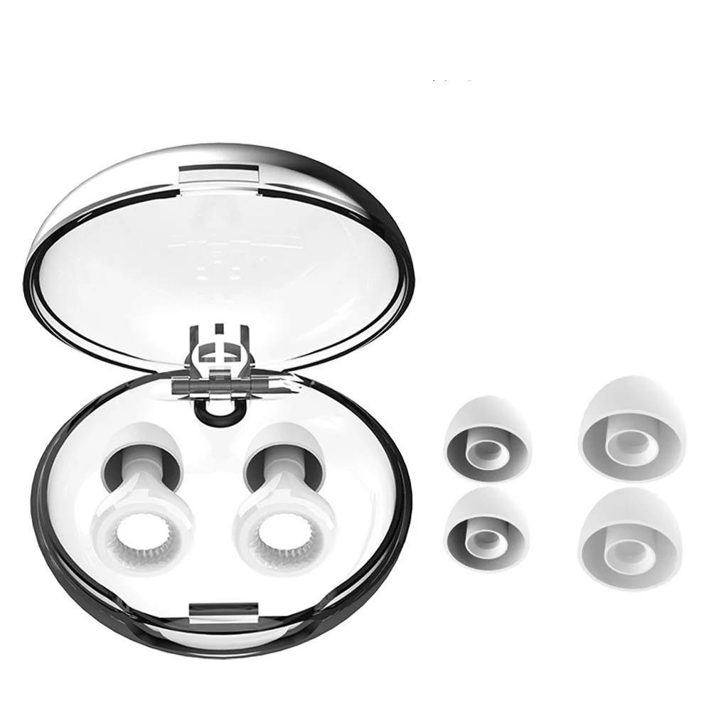 EASETRIP 2024 Best Selling New Style Colorful Ear Plug Sleeping Noise Cancelling Ear Gauge Plug With Case