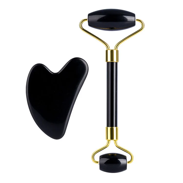 Натуральный кварц, режет красоту кожи, восстанавливающий омоложение кожи, массажные инструменты, роскошный охлаждающий Массажер для лифтинга лица, Нефритовый роликовый набор