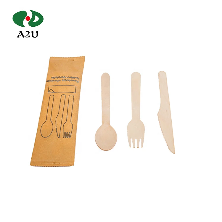 Top Design Wooden Spoon Handle Cutlery Set