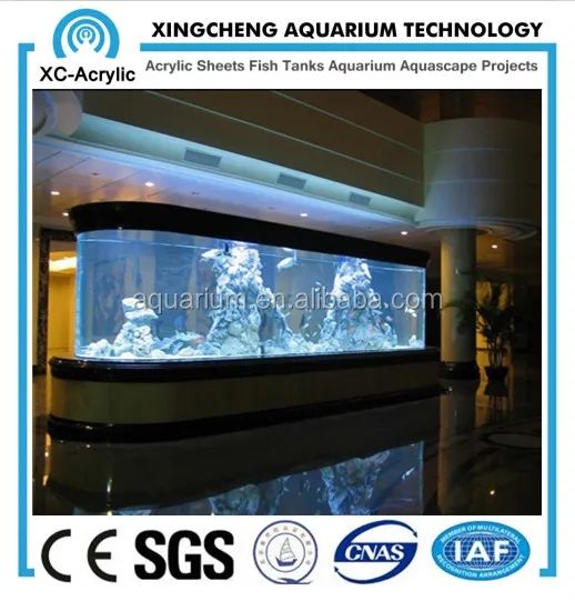 clear acrylic glass for marine fish tank aquarium underwater sea world acryl