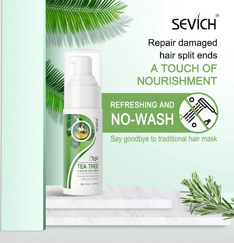  Маска для волос Tea tree и глубокий кондиционер натуральные органические ингредиенты кератиновая