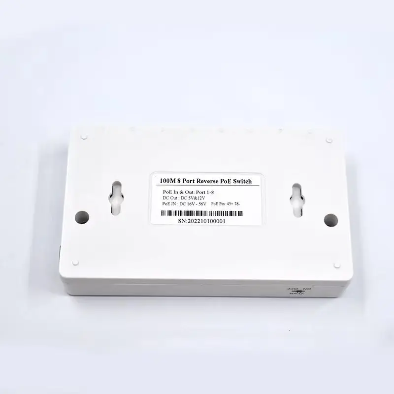 OEM ODM 8 портов 10/100 Мбит/с обратный сетевой коммутатор для Ip-камеры видеонаблюдения