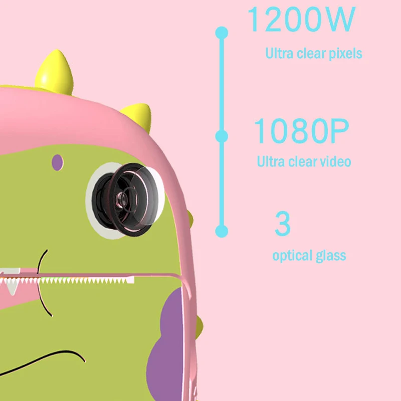 New arrival kids camera for boys with photo camera gifts toys cute kids camera toys with EN71