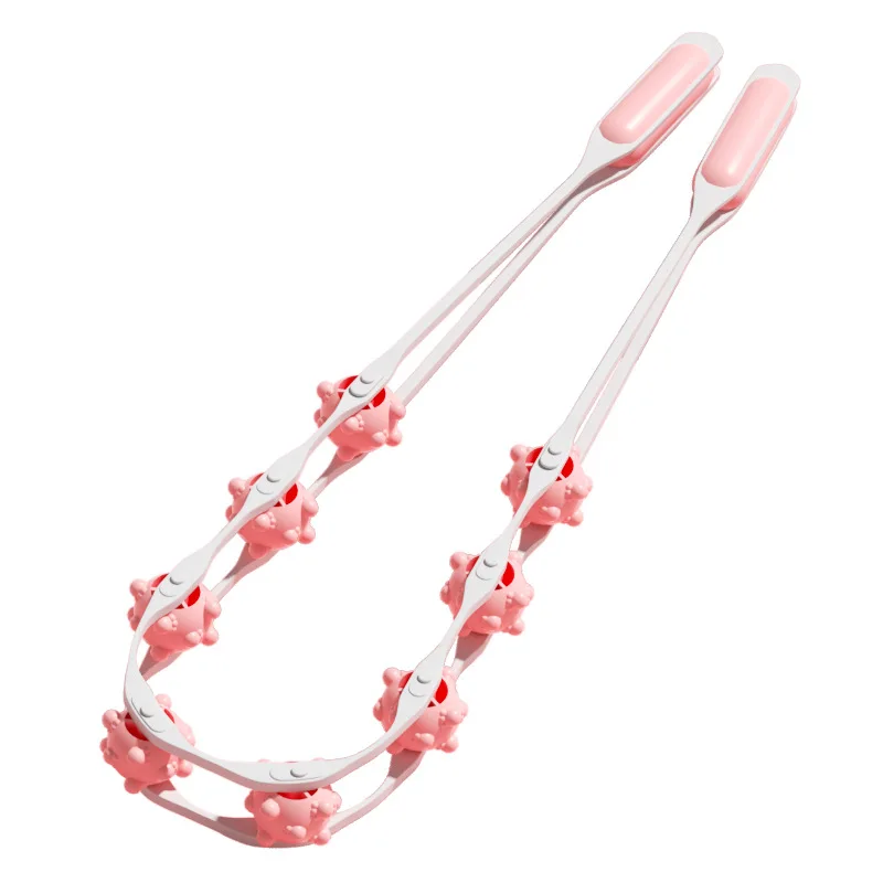 Back Strip Massager Shoulder Cervical Back Dredge Meridians Open Shoulder Open Back Manual Roller Does Not Ask for Massage