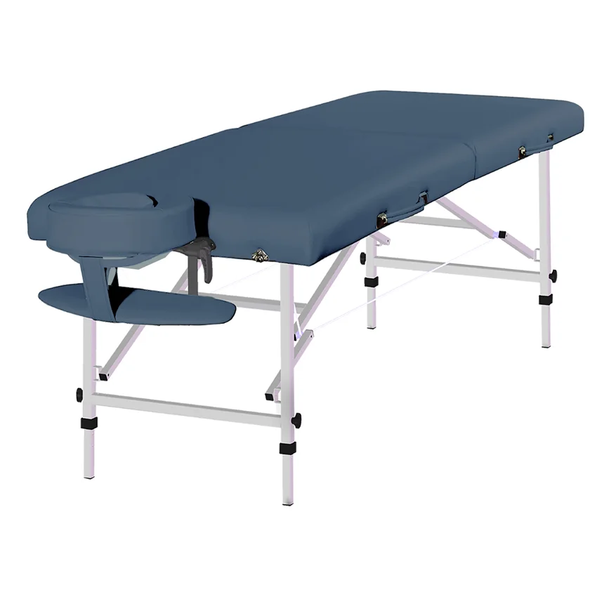 MT Rovana Factory Custom New Deign Cheap Black Folding Lightweight Tattoo Bed Massage Bed Portable Massage Table for Sale